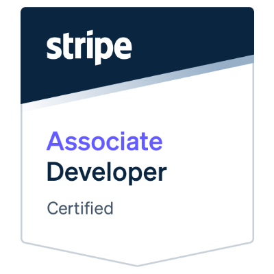 Stripe Certified Associate Developer